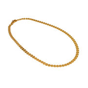 Gold link necklace